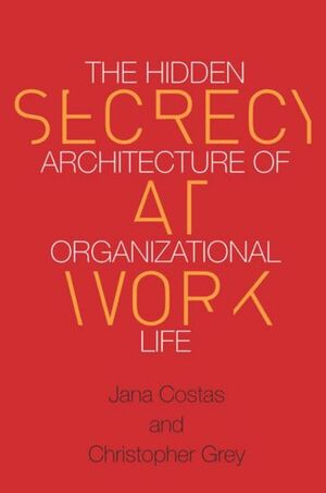 Titel Buchcover Secrecy of Work