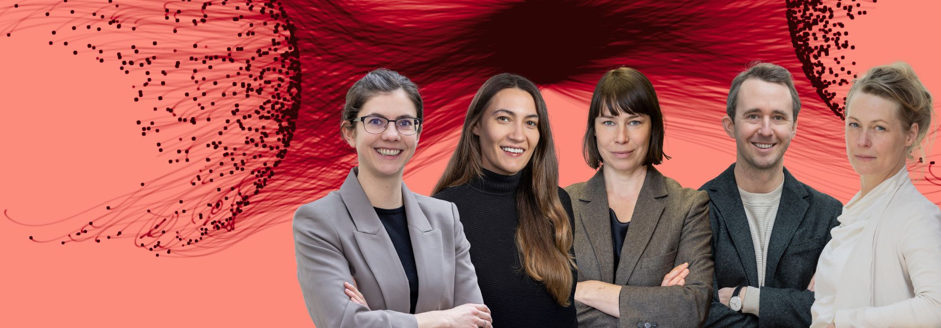 Viadrina researchers Miriam Maske, Lilo Meier, Anne Holper, Jan-Erik Schirmer and Sarah Speck